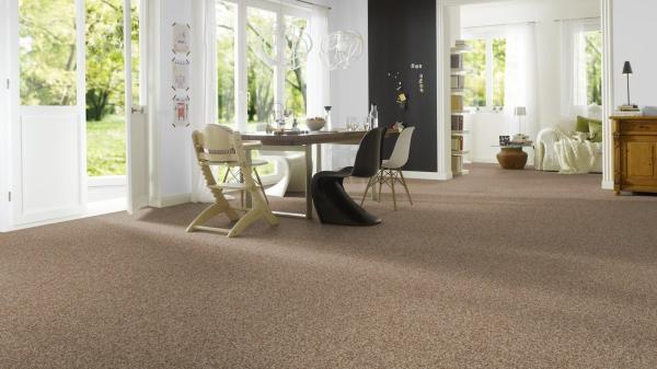 Vorwerk Rondo 7G97 Teppichboden im Raum – wohnliche Atmosphäre und dezente Eleganz